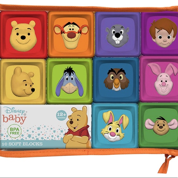 winnie the pooh soft blocks